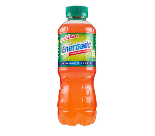 Energade gusto arancia rossa bevanda energetica in acqua minerale formato da 50cl