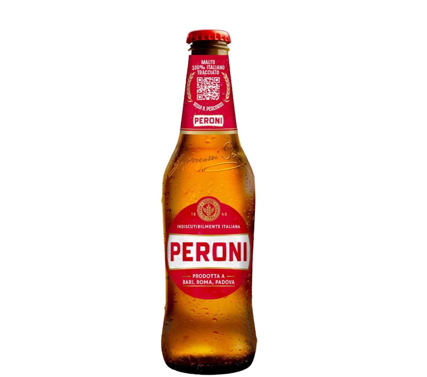 Birra Peroni bottiglia in vetro da 33cl