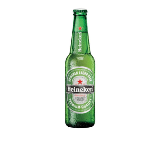 Heineken birra premium quality bottiglia in vetro da 33cl