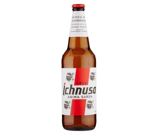 Ichnusa birra bionda anima sarda bottiglia in vetro da 33cl