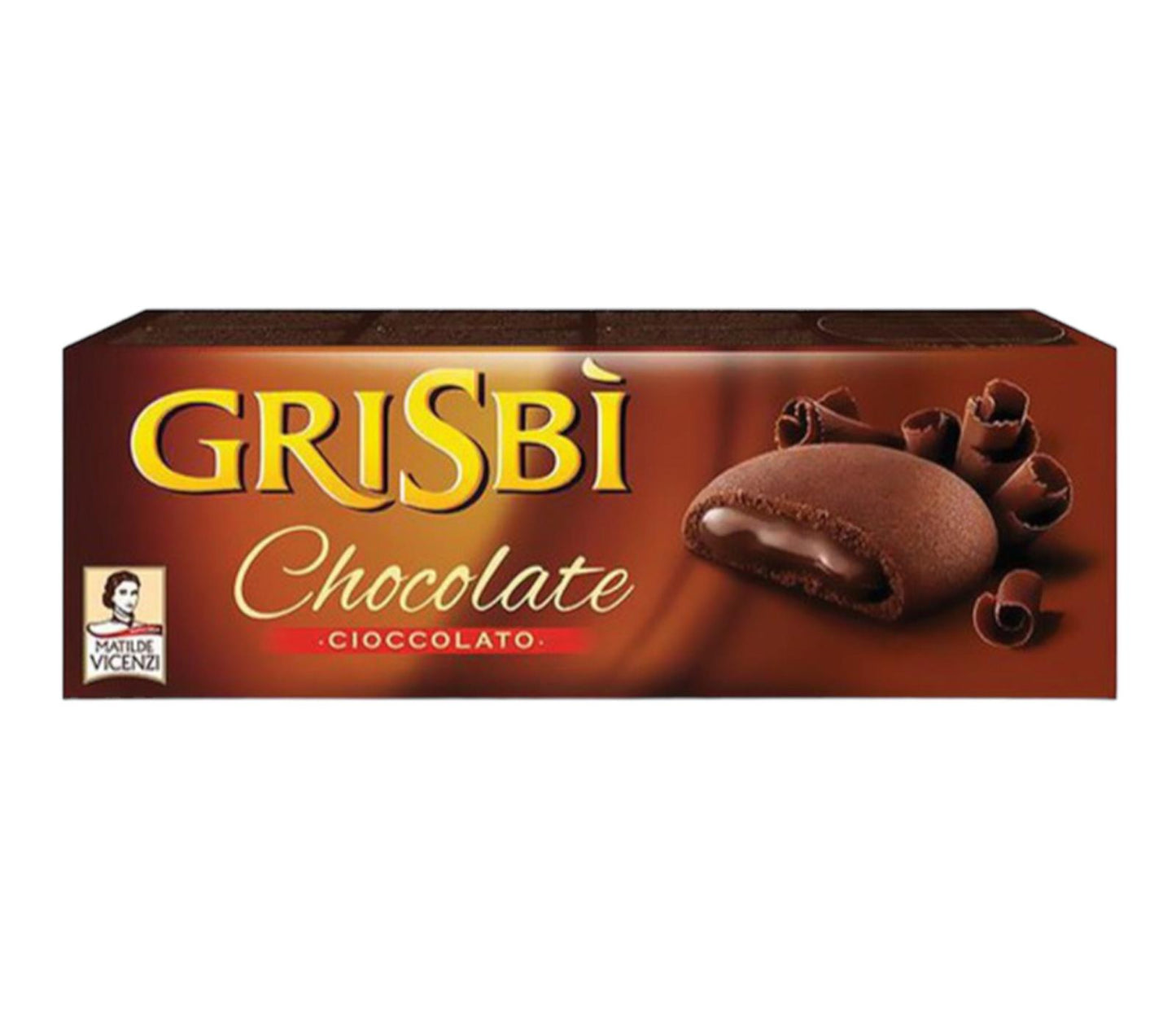Matilde Vincenzi Grisbì biscotti al gusto cioccolato confezione da 135g