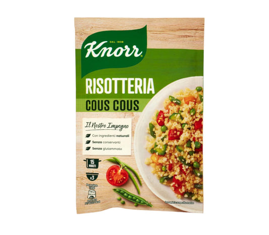 Knorr risotteria cous cous 100% riso italiano confezione da 175gr