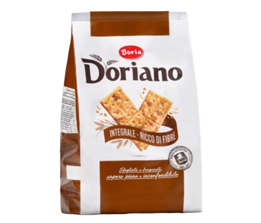 Doriano cracker integrale ricco di fibre confezione da 700gr