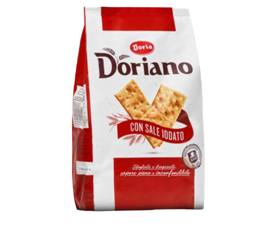 Doriano cracker con sale iodato confezione da 700gr