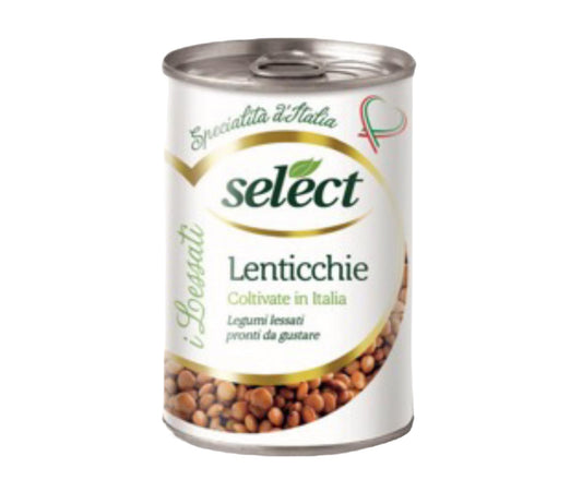 Select lenticchie lessate latta da 400gr