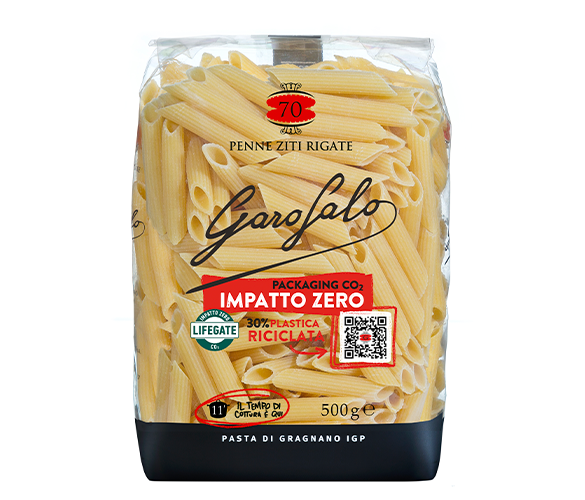 Pasta Garofalo penne ziti rigati pasta corta di semola di grano duro busta da 500g